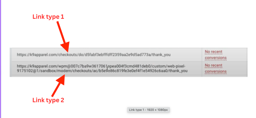 Look for any inconsistencies in the URLs being tracked. If you have multiple URLs firing for the same purchase, this can lead to inflated conversion data.